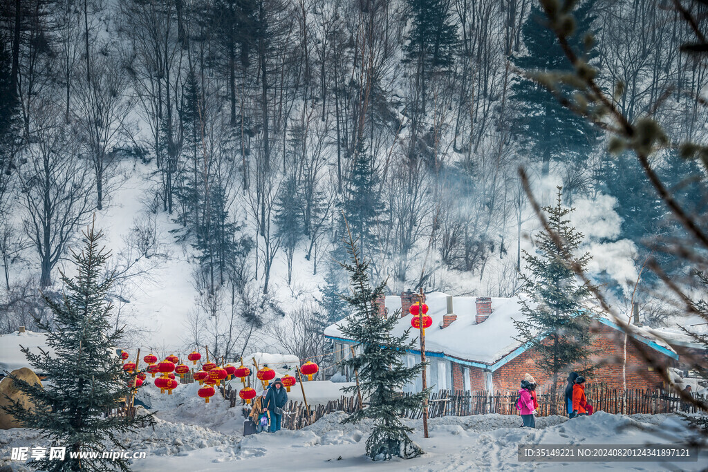雪鄉(xiāng)風(fēng)景