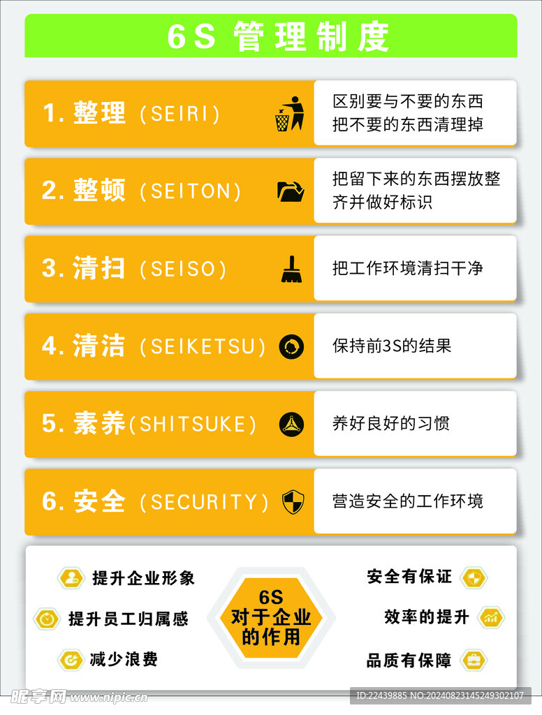 6S管理