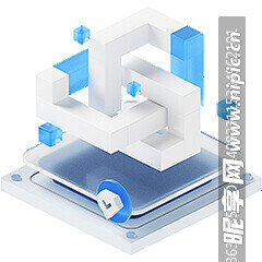 3D質感 科技圖標