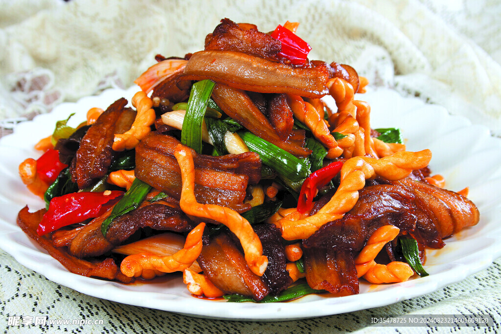 麻花回鍋肉