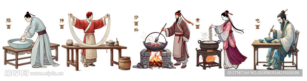 蘭州拉面制作過程