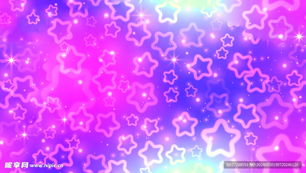 扎染 星星