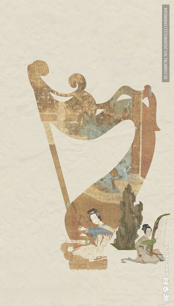 中國(guó)風(fēng)古畫海報(bào)