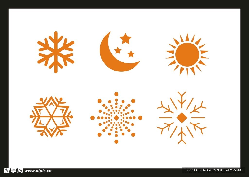 天氣標(biāo)識圖標(biāo)