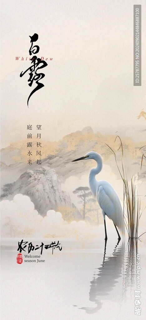 白露海報