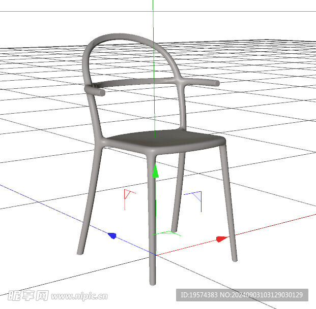 C4D模型 椅子