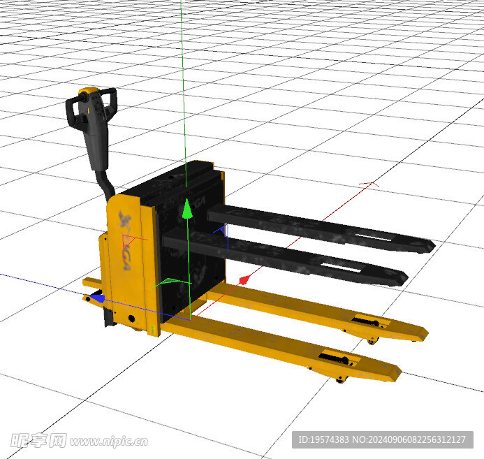 C4D模型 叉車