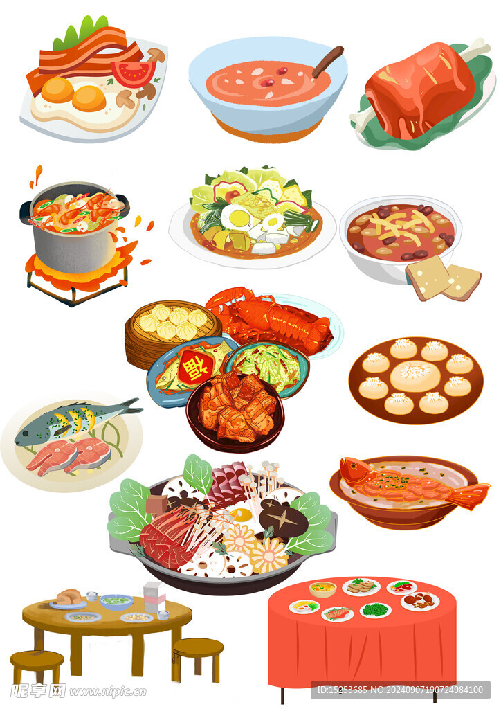 中式大餐宴席