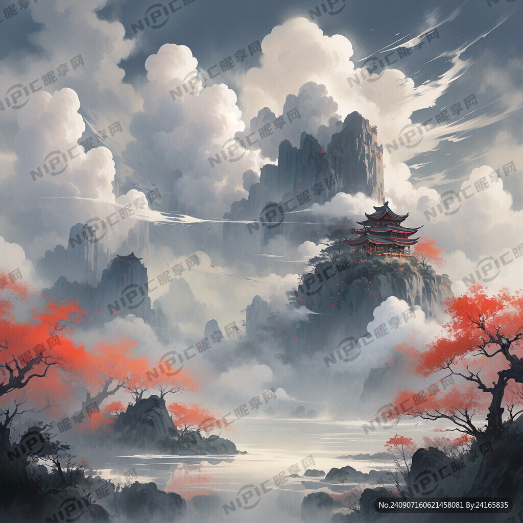 古風(fēng)場(chǎng)景 云
