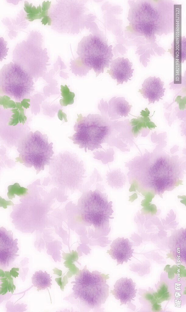 高斯糊花