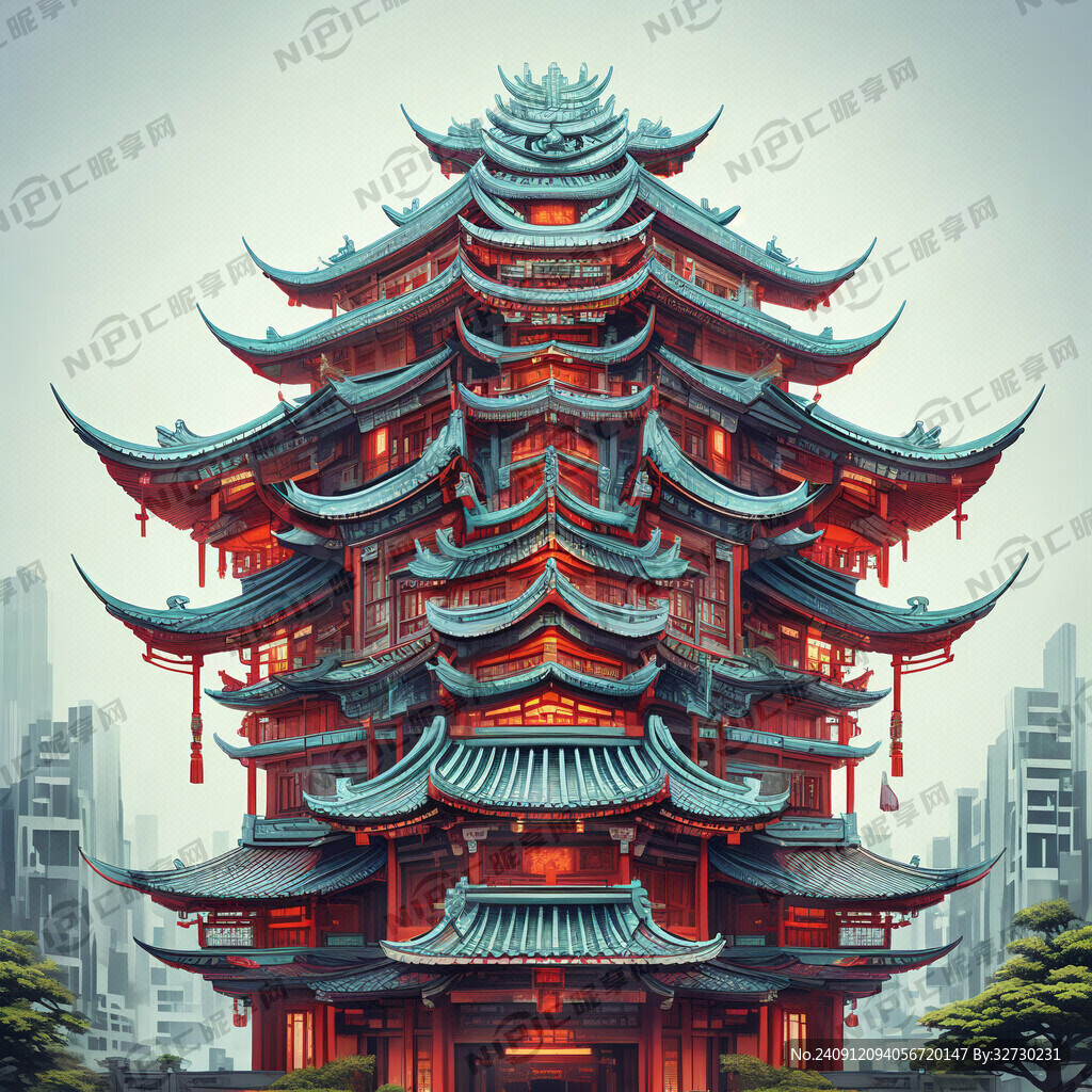 光伏屋檐中國古代建筑