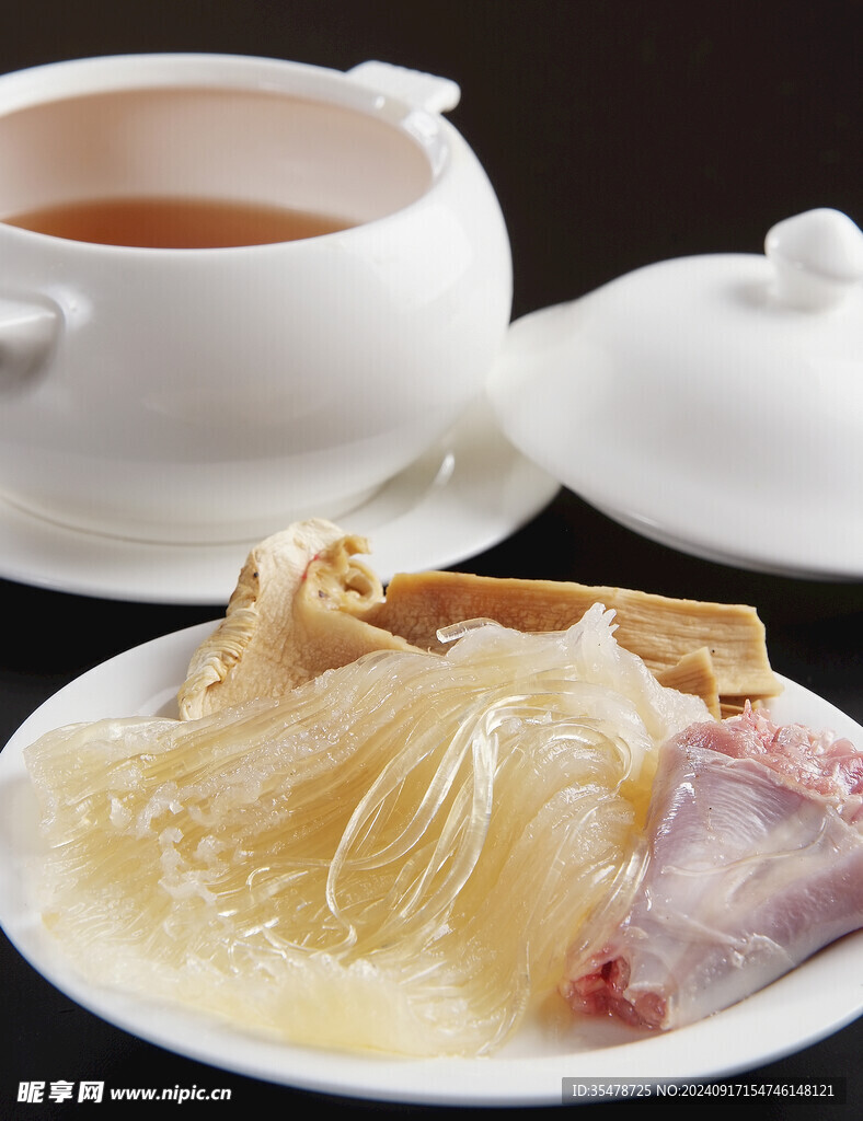  松茸燉大青片