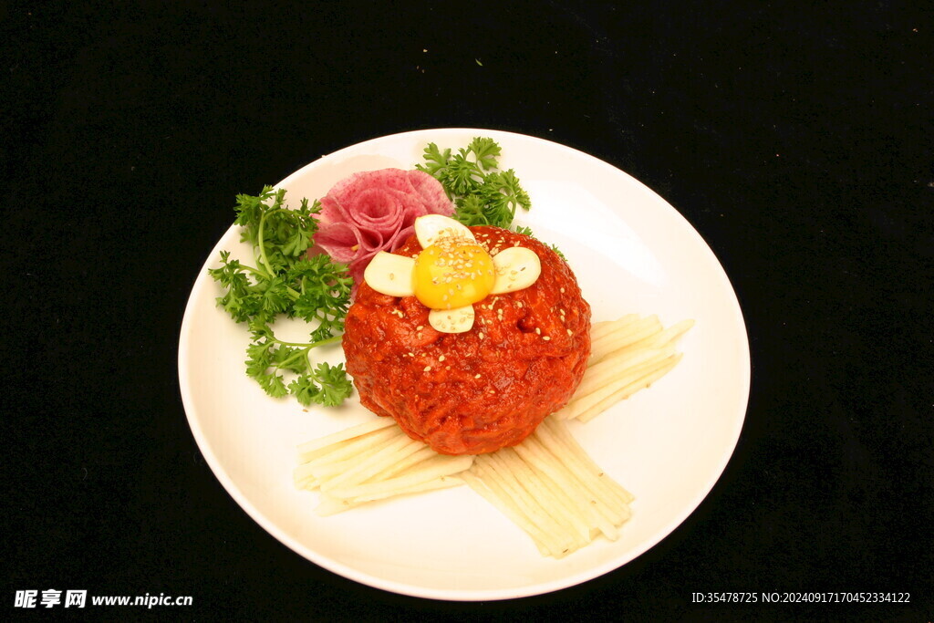 生拌牛肉