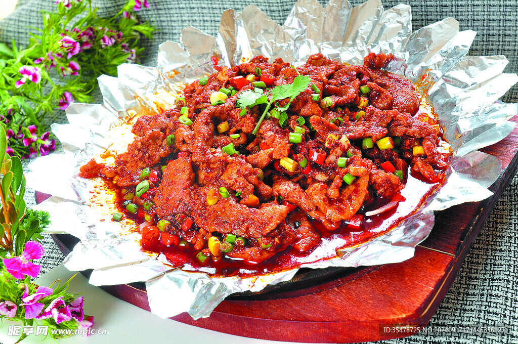 鐵板蒙古牛肉