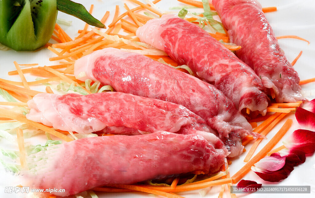 鐵板薄燒雪花牛肉