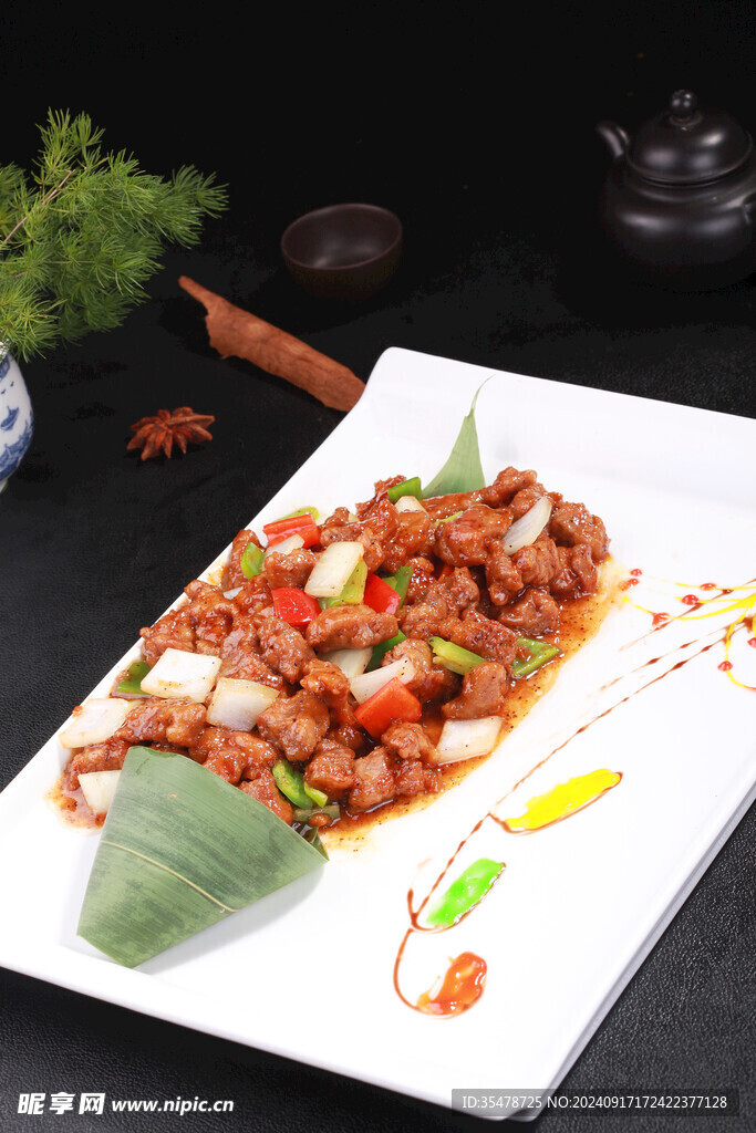 黑椒雪花牛肉