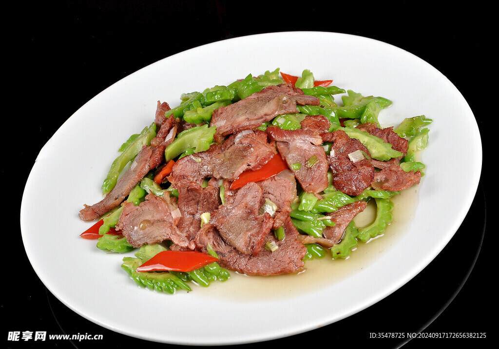 苦瓜炒牛肉