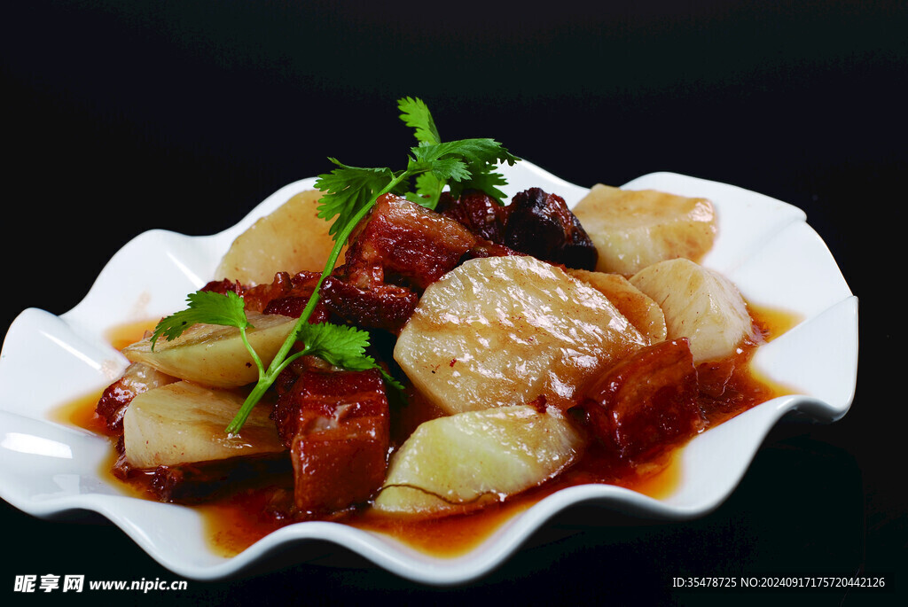 蘿卜燒肉