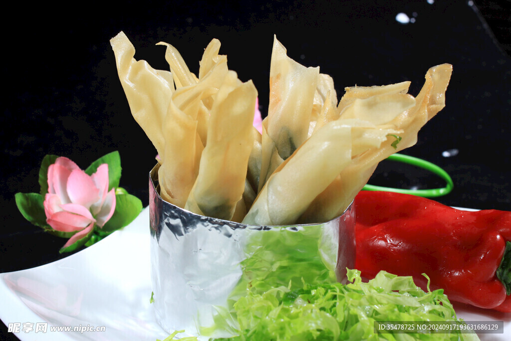 春炸黃魚卷