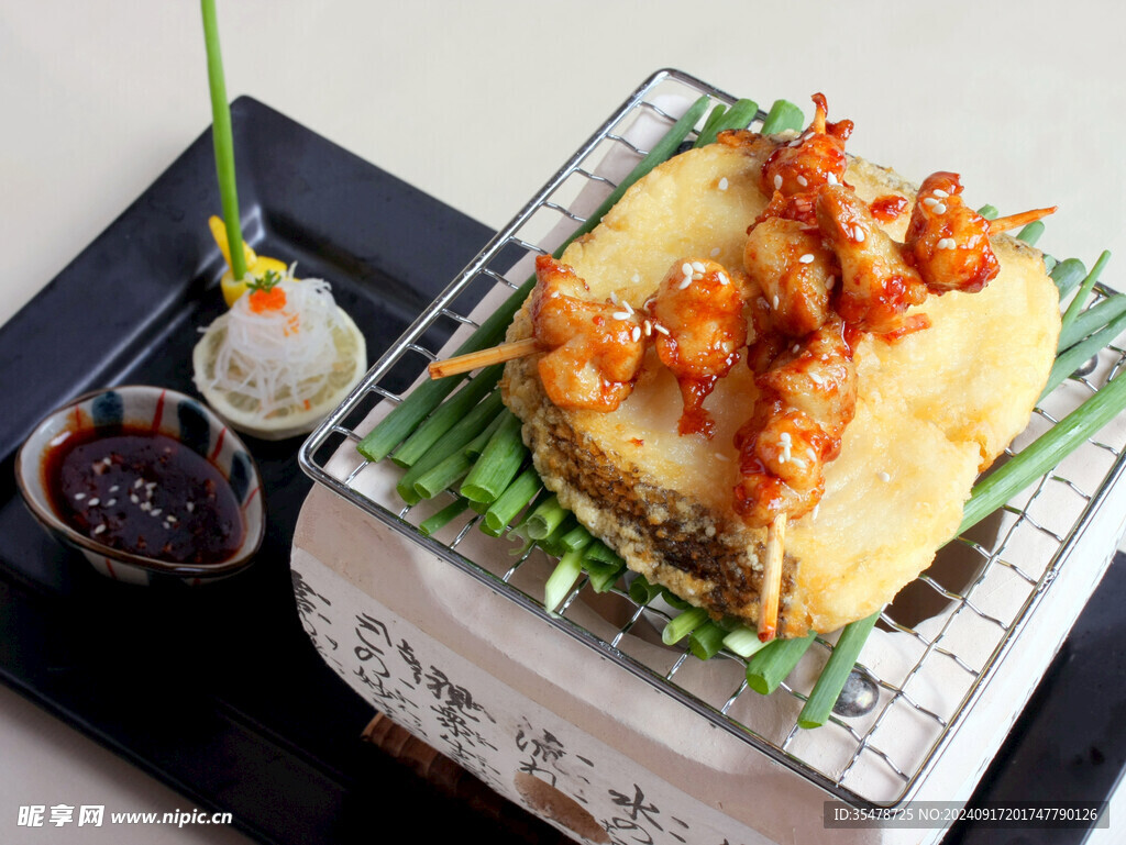 日式炭燒脆骨鱈魚