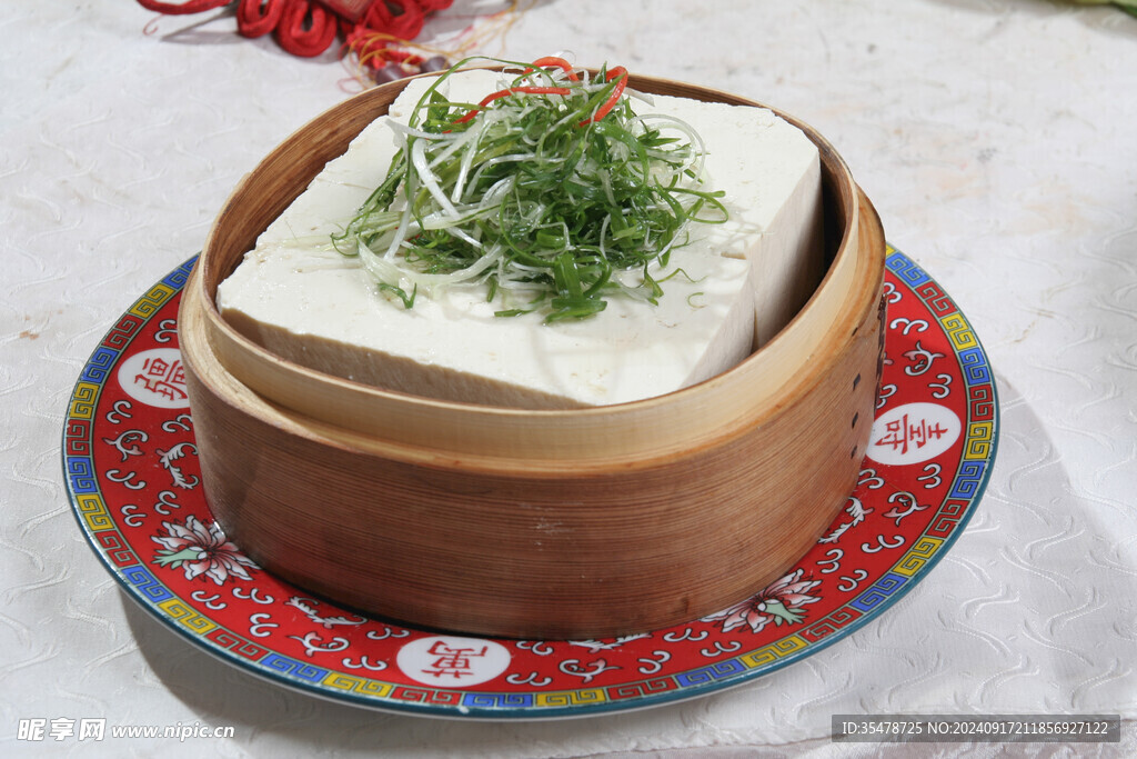 原籠蒸豆腐