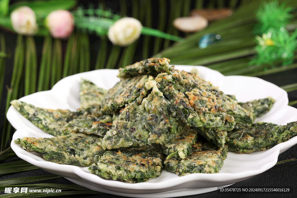 生煎菠菜