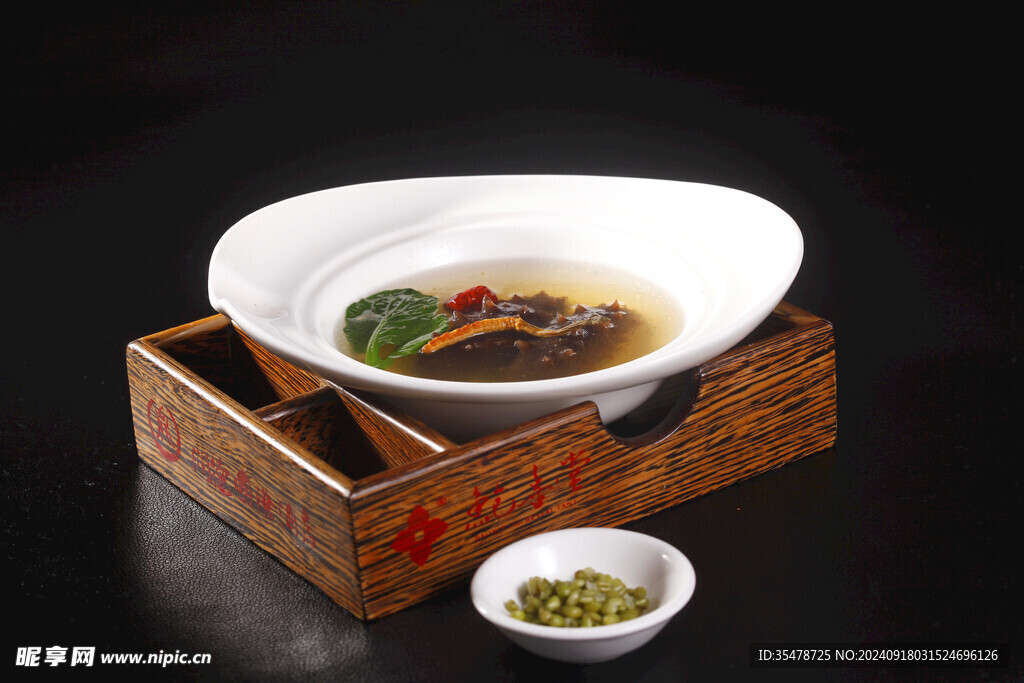  蟲草麥仁燉活參
