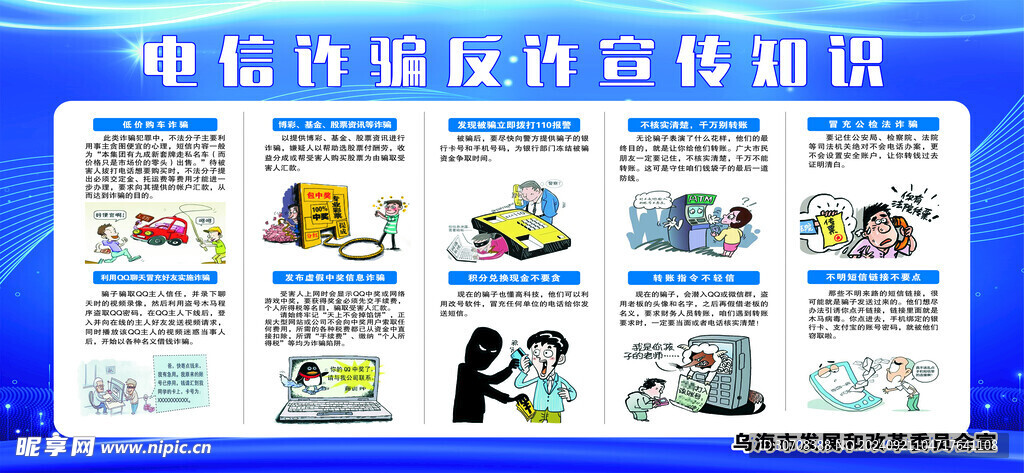 電信詐騙宣傳知識