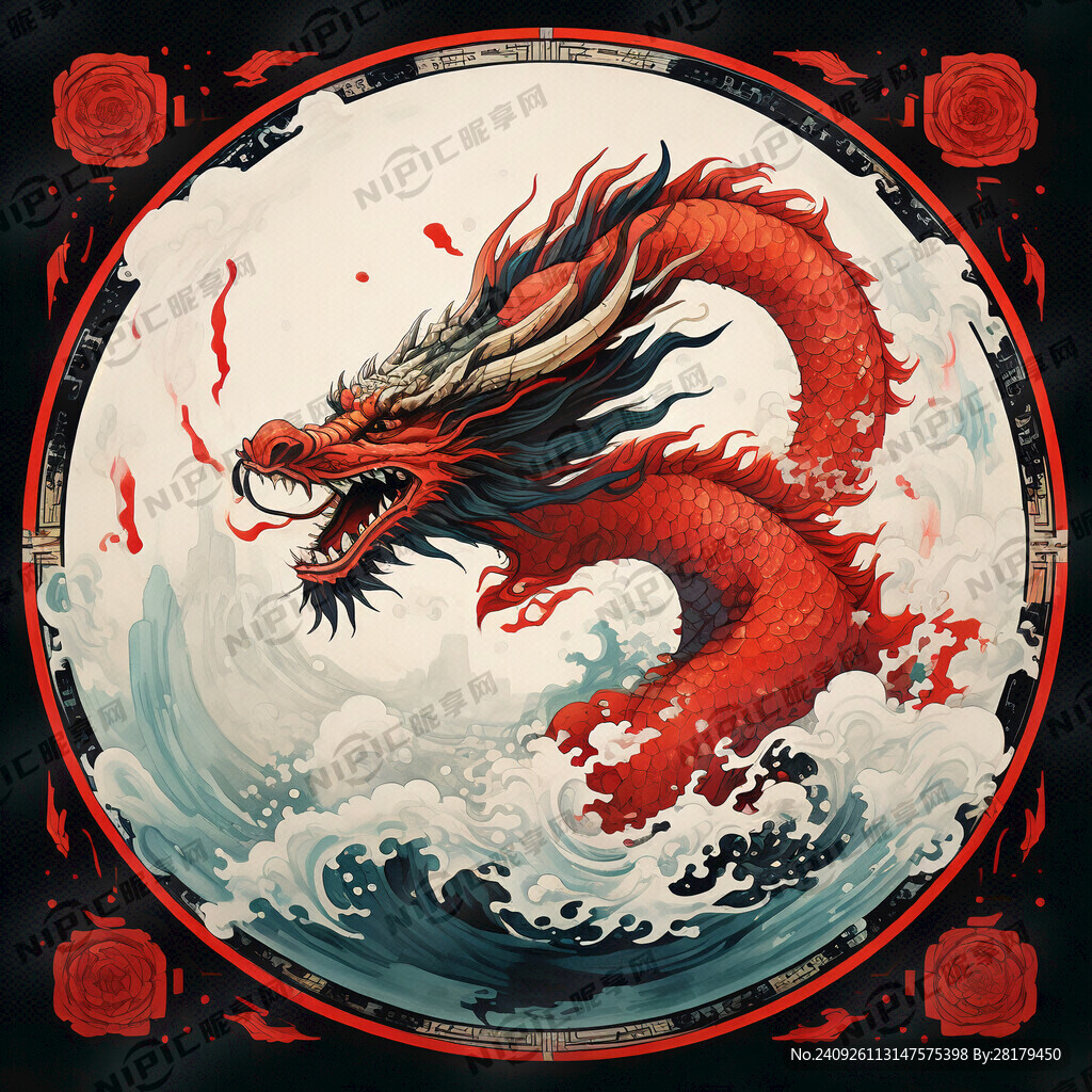 像素 中國龍