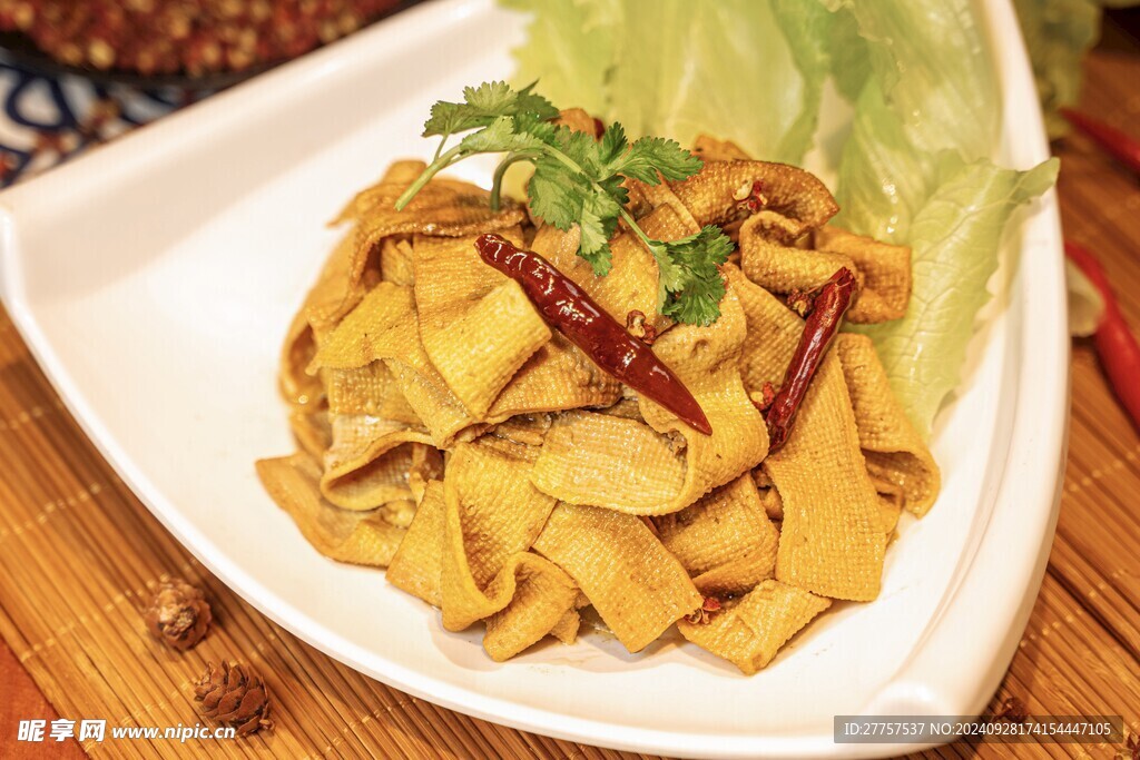 鹵豆皮