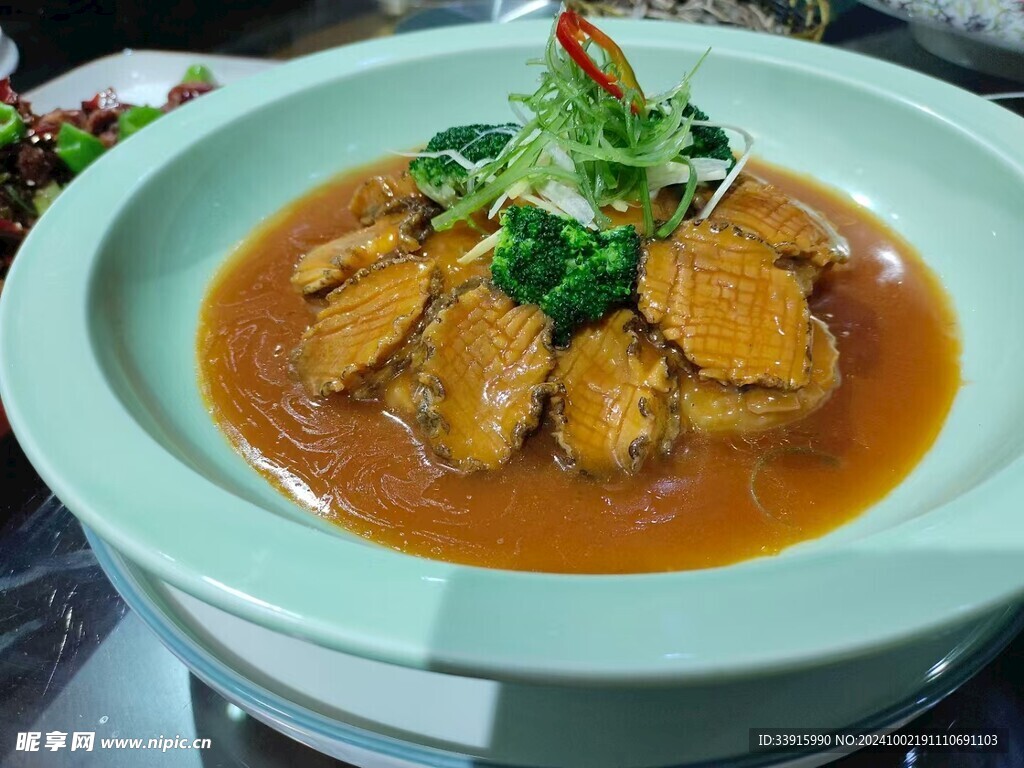 鮑魚紅燒肉