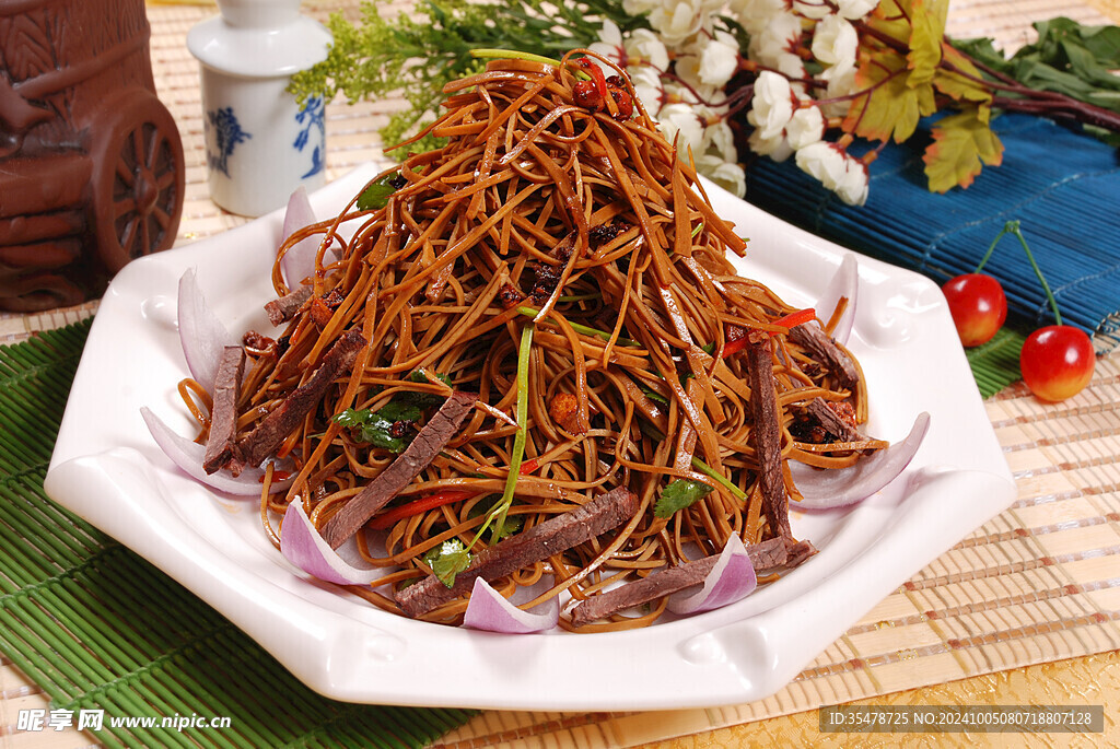  香干拌牛肉