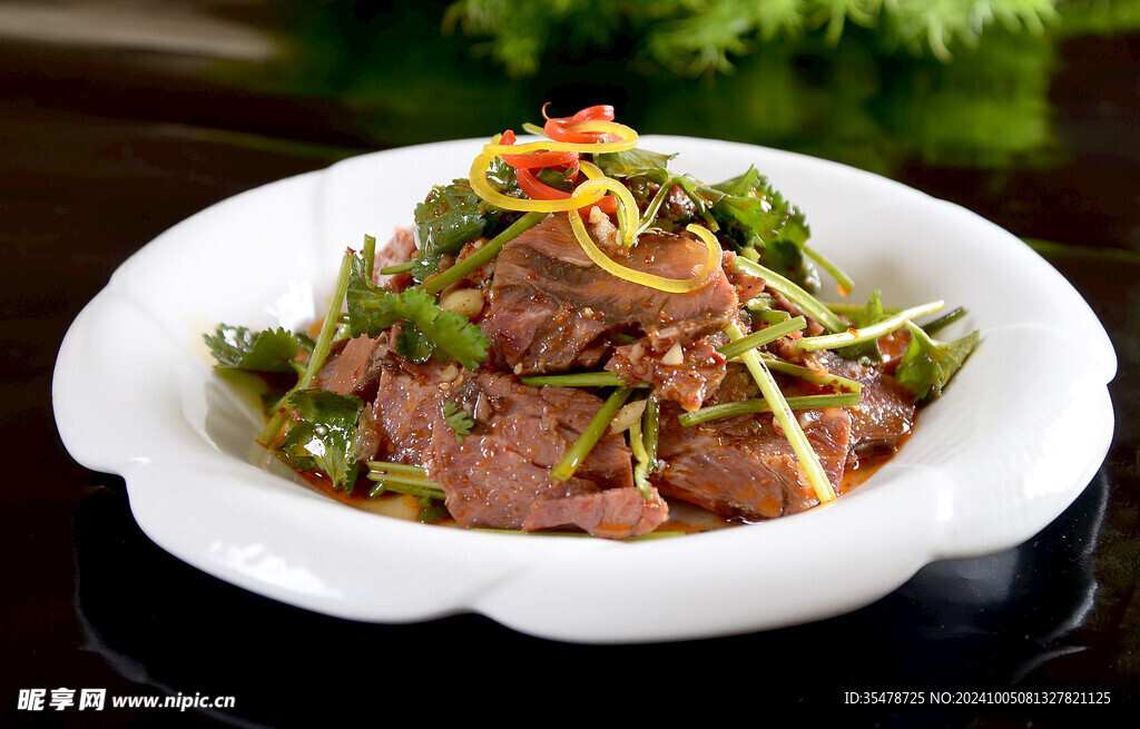 麥芹拌牛肉