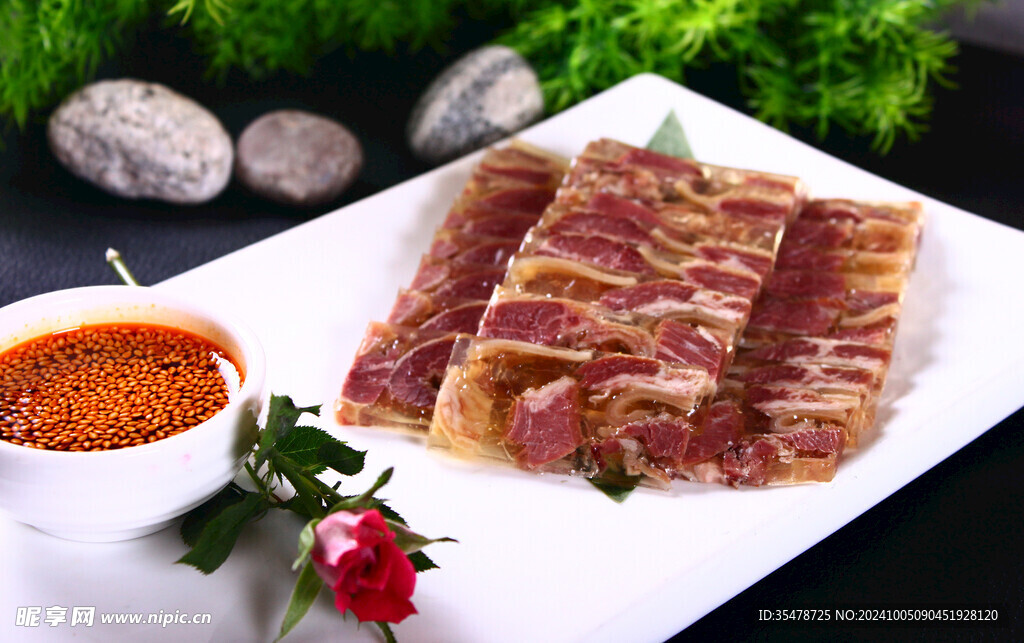 水晶驢肉