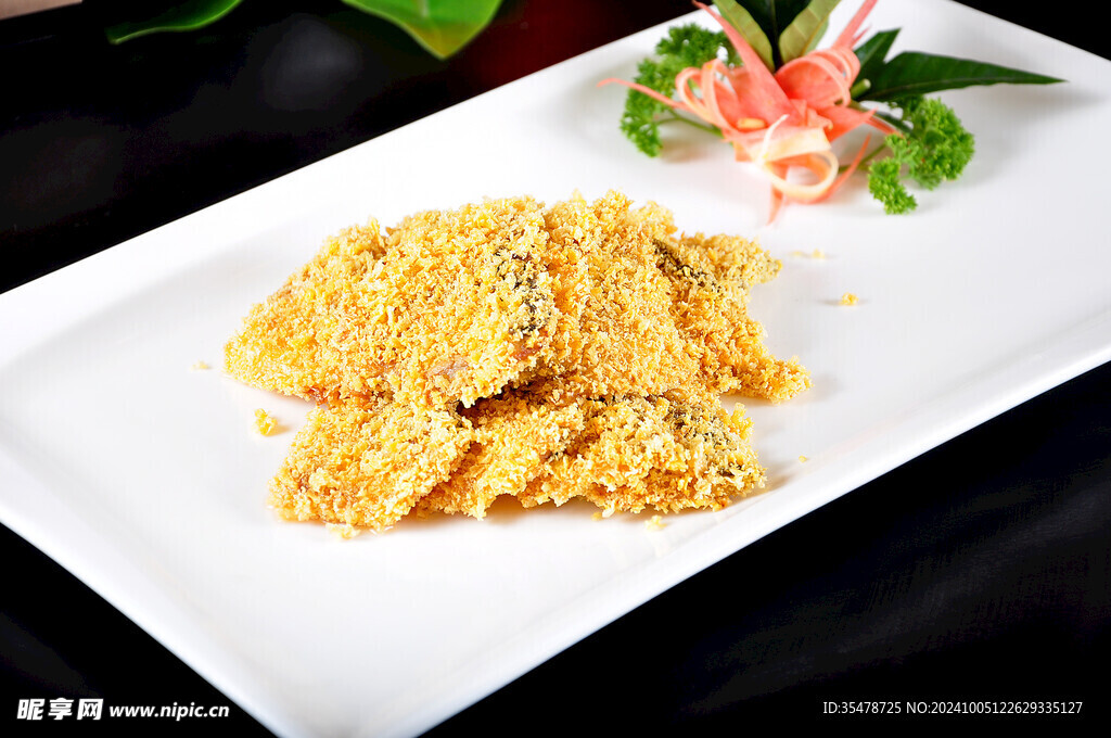 蒜香魚片