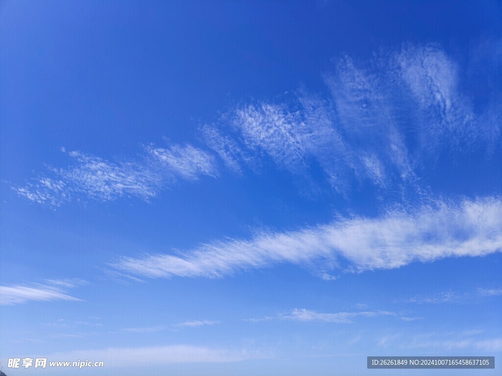 藍天白云