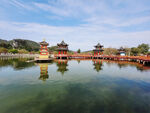 廣東韶關(guān)東華寺倒影