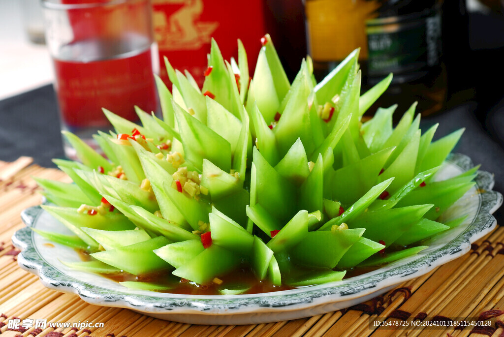 姜汁青筍花