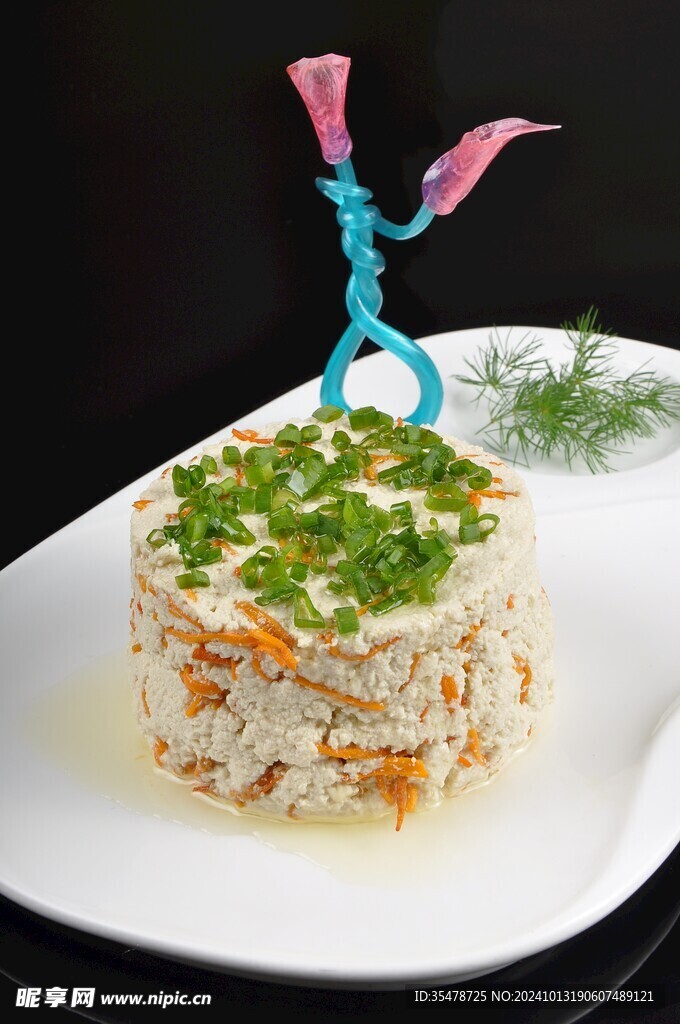 豆腐蟲草花