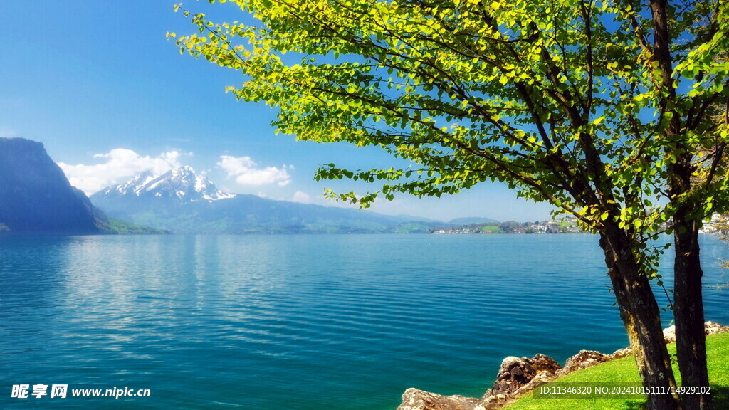 山水風景