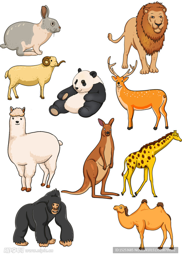 動物簡筆畫