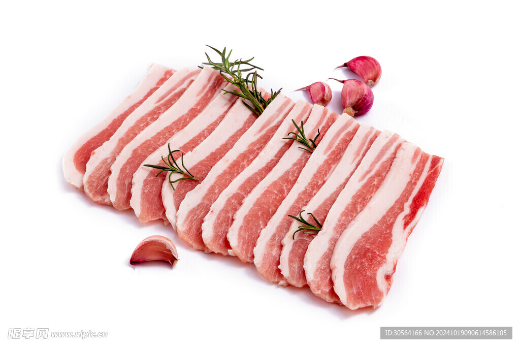 新鮮五花肉食材