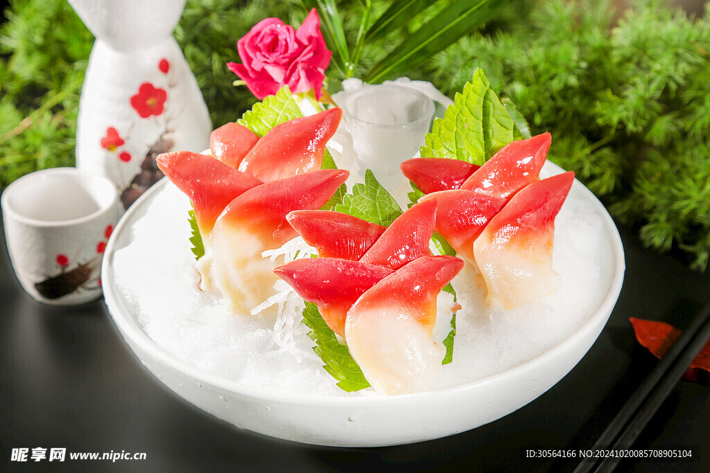 三文魚刺身美食