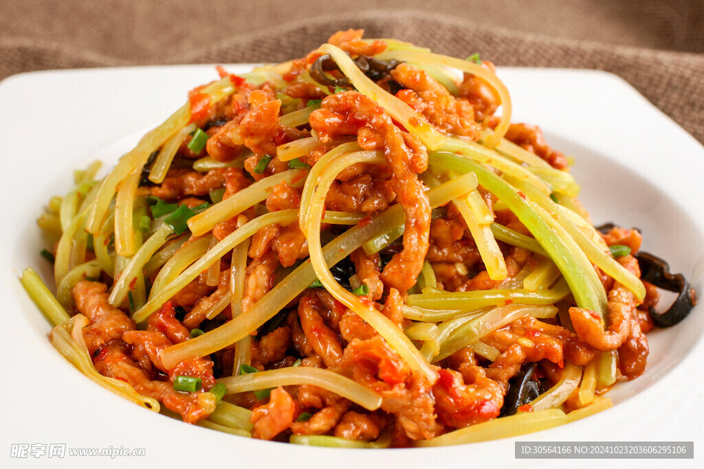 魚香肉絲美食