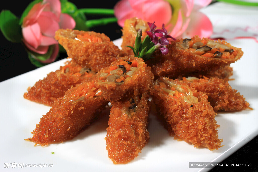 香酥蔬菜卷