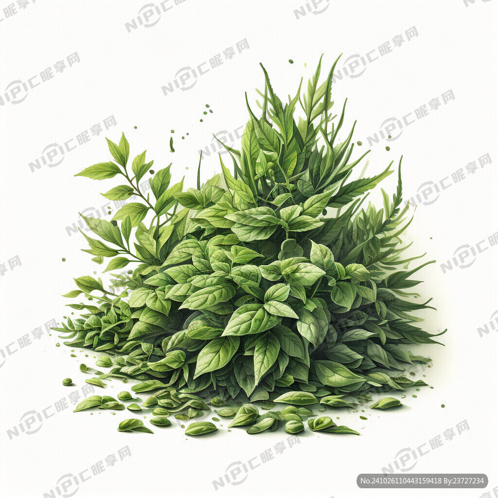 紫蘇 紫蘇籽 插畫