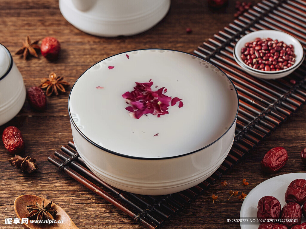 玫瑰花豆?jié){