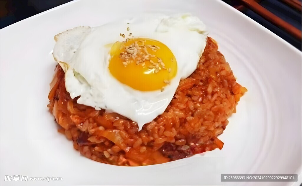 泡菜拌飯