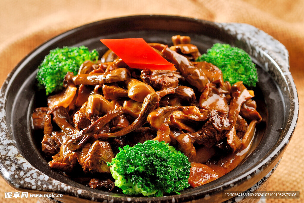 茶樹菇燒肉