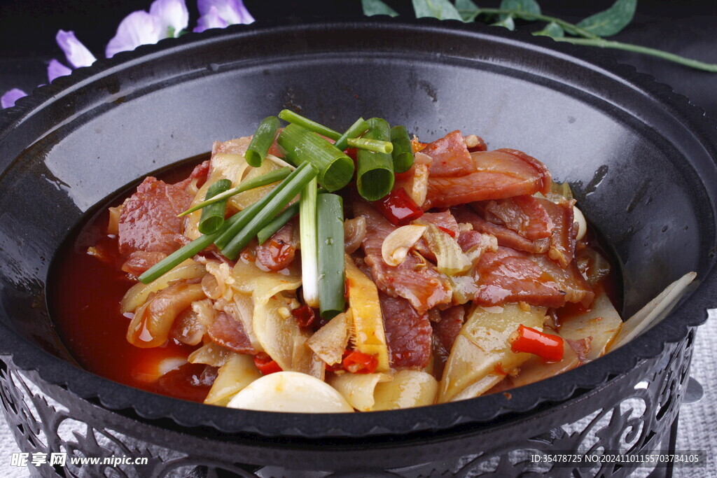 干鍋風吹肉